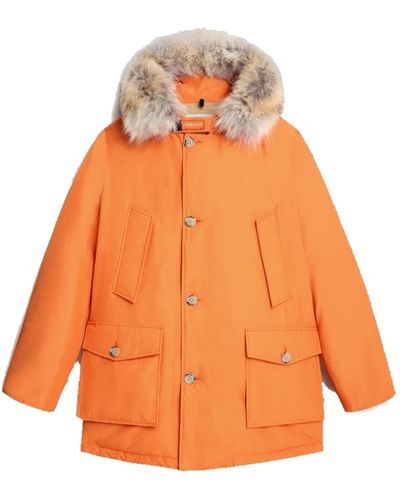 Piumini e giacche imbottite Arancione da uomo | Lyst