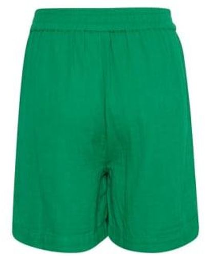 Saint Tropez Ulrika Shorts Deep Mint Xs - Green