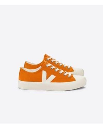 Veja Pumpkin Low Wata II Pierre Tolevas Chaussures unisex - Orange