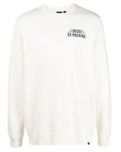 Deus Ex Machina Sweatshirt Dmf238997 Vwh M - White