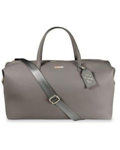 Katie Loxton Charcoal Weekend Away Holdall Duffle Bag - Gris