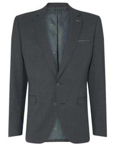 Remus Uomo Lucian Suit Jacket Charcoal 46" - Gray