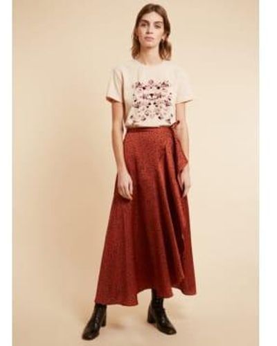 Mint Tea Boutique Frnch Edmea Skirt - Red