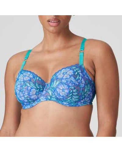 Primadonna Morro Bay Full Cup Bra In Mermaid - Blu