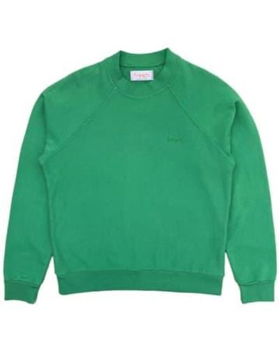 Fresh Sweat-shirt coton billie en vert