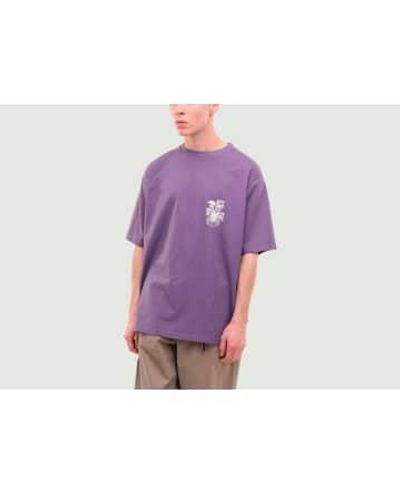 Manastash Citee Quests T-shirt L - Purple