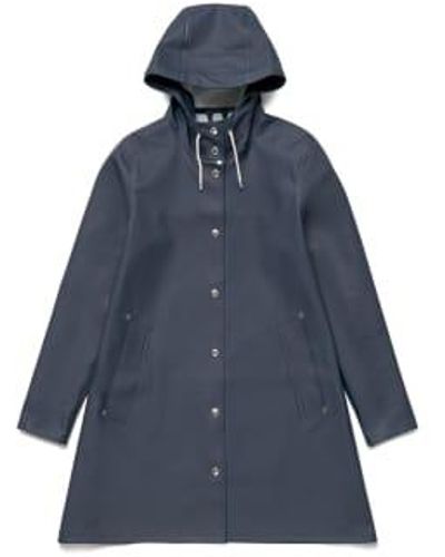 Stutterheim Imperméable mosebacke bleu marine