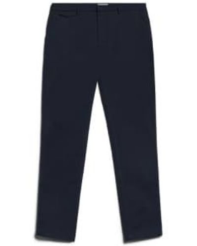 ARMEDANGELS Alvaaro Night Sky Premium Chino Trousers - Blu