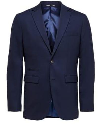 SELECTED Selected Suit Jacket - Blue