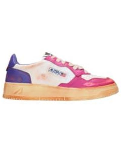 Autry Trainers Avlw Sv16 38 / Bianco - Pink