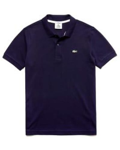 Lacoste Live Slim Fit Polo Shirt Navy Blue - Azul