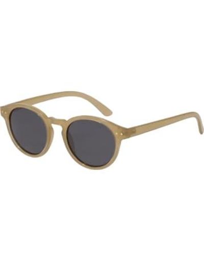 Pilgrim Kyrie Sunglasses Light Gold - Marrone