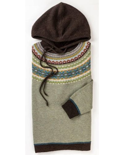 Eribé Alpine Hoody Sweater - Brown