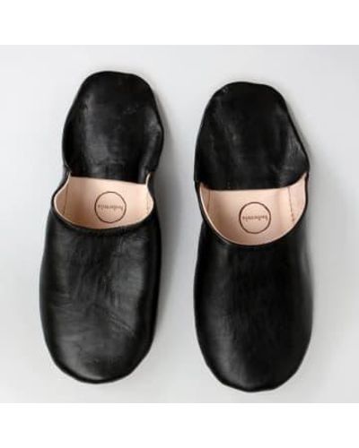 Bohemia Designs Morroccan Slippers - Black
