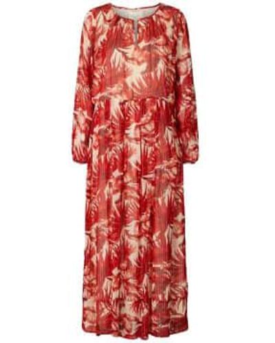 Lolly's Laundry Luciana Dress Flower Print S - Red