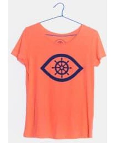 Basati Camiseta sun ojotimon - Naranja
