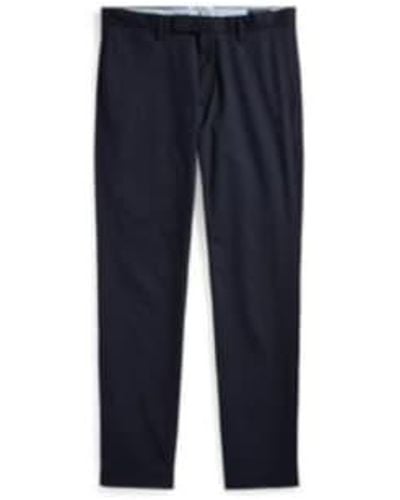 Ralph Lauren Slim Fit Flat Chino Pants - Blue