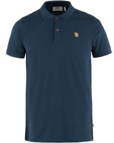 Fjallraven Övik Polo Shirt - Blue