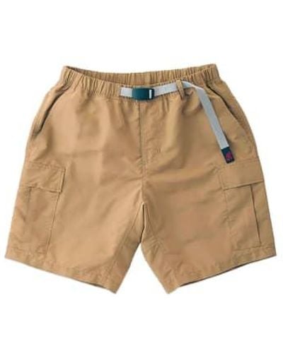 Gramicci Shell Cargo Shorts - Natural
