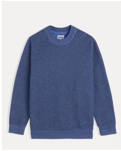 Homecore Sweatshirt Terry Bleuet S - Blue