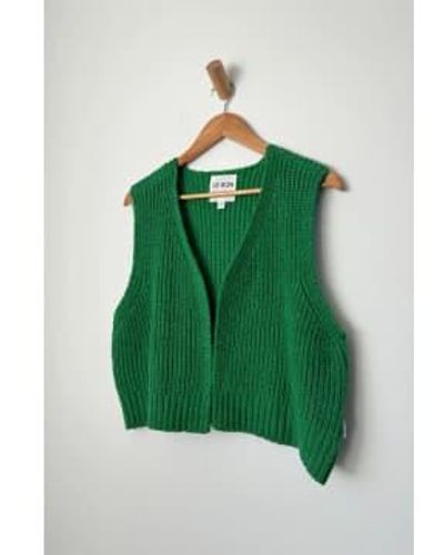 LE BON SHOPPE Granny Jumper Vest - Green