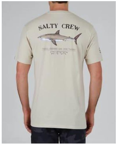 Salty Crew T Shirt Creme 2 - Grigio