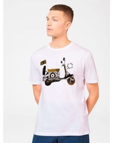 Ben Sherman Scooter T -shirt M - White