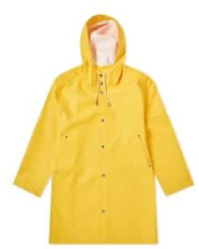 Stutterheim Stockholm Raincoat Xs - Yellow