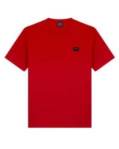 Paul & Shark T-shirt C0p1002 577 - Red