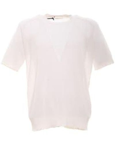 ATOMOFACTORY T Shirt For Man Pe24Afu18 Avorio - Rosa
