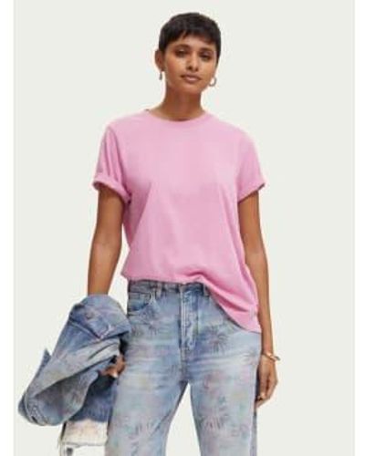 Scotch & Soda Camiseta color rosa - Multicolor