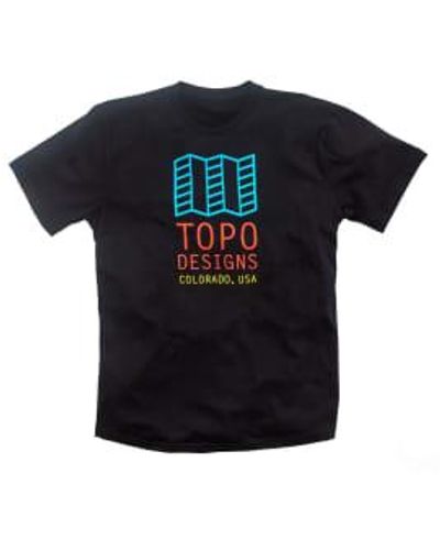 Topo Original Logo T Shirt 3 - Nero