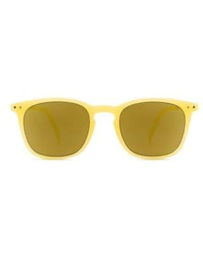 Izipizi Shape E Sunglasses Glossy Ivory - Giallo