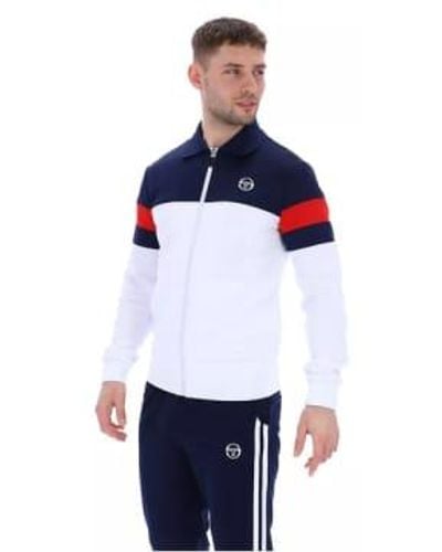 Sergio Tacchini Tomme Track Top Maritime /red/white /red/white / Small