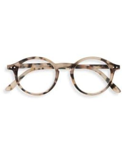 Izipizi Tortuga ligera #d gafas icónicas lectura - Metálico