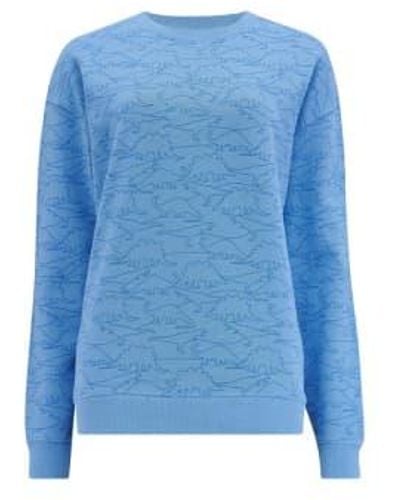 Sugarhill Noah Sweatshirt Uk8 - Blue