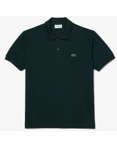 Lacoste Mens Original L1212 Petit Pique Cotton Polo Shirt 13 - Verde