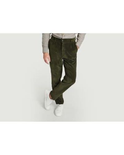 Homecore Pantalones cordón - Verde
