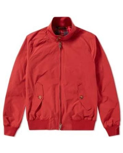 Baracuta G9 harrington jacket dark - Rojo