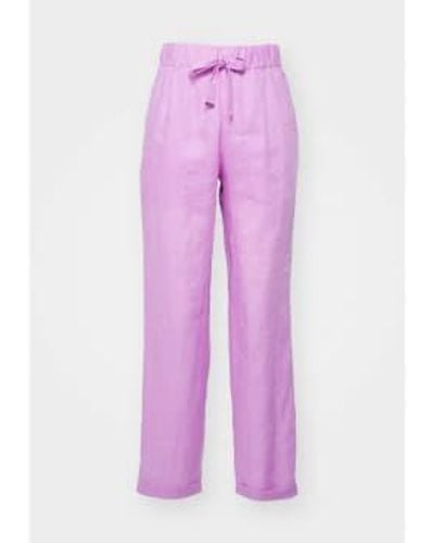 BOSS C Timpa Drawstring Relaxed Trouser Size: 12, Col: 12 - Purple