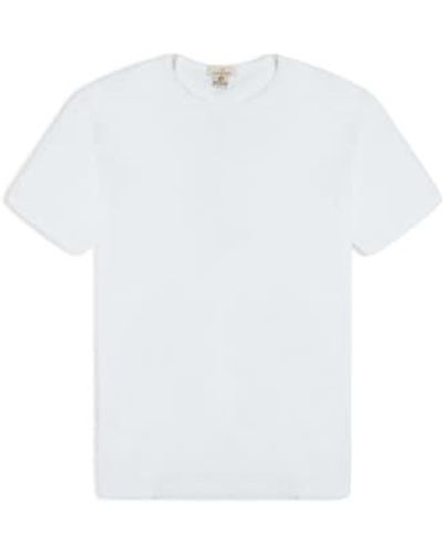 Burrows and Hare T-shirt M - White
