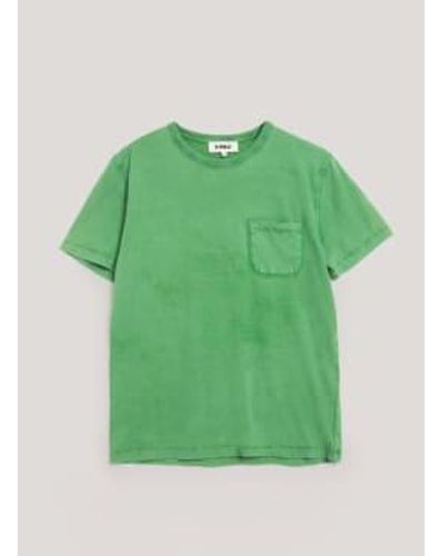 YMC Camiseta bolsillo salvaje bolsillo ver - Verde