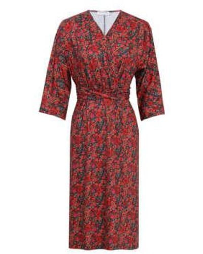 Rosemunde Munde Wild Printed Dress - Rosso
