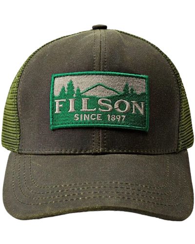 Filson Otter Green Mesh Logger Hat - Grün