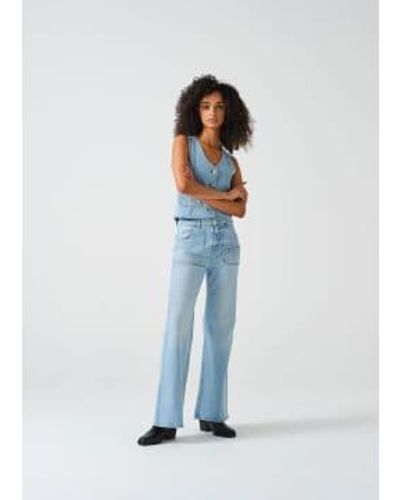 Seventy + Mochi Juno Pant in Twilight Blue