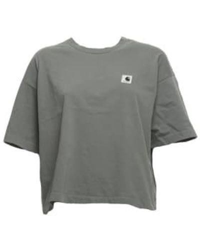Carhartt T-shirt I032351 Green S - Grey