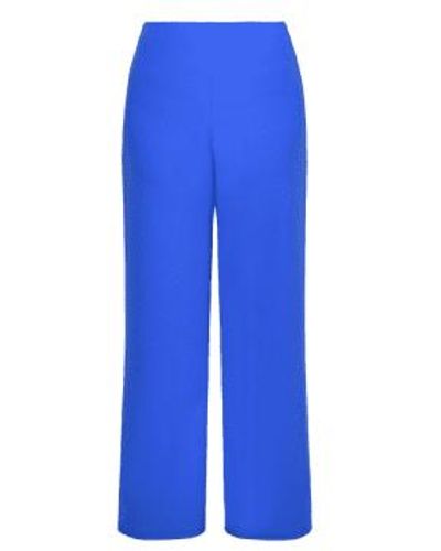 Sisters Point Neat Pants Bright Cobalt M - Blue