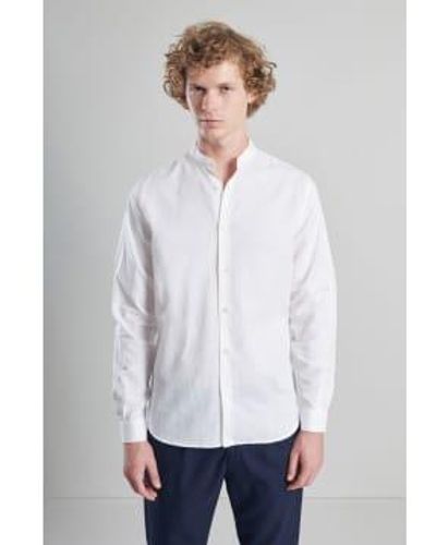 L'Exception Paris Camisa lino blanca - Blanco