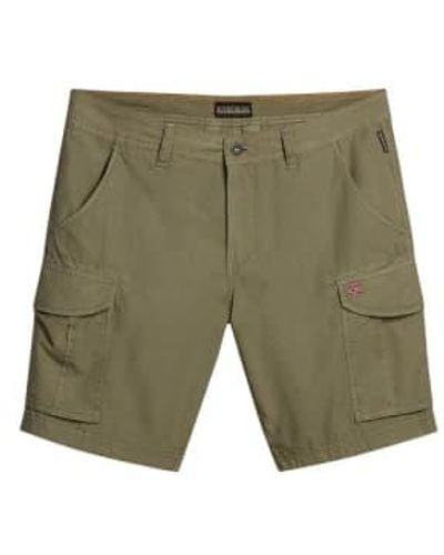 Napapijri Noto cargo shorts 2.0 - Grün