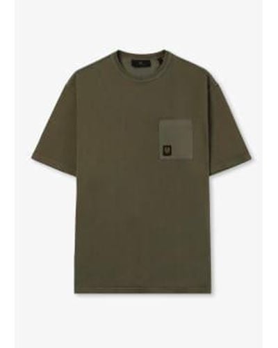 Belstaff T-shirt clifton dans true - Vert